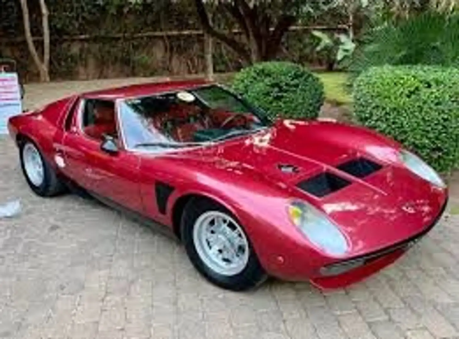Lamborghini Miura S Piros - 1