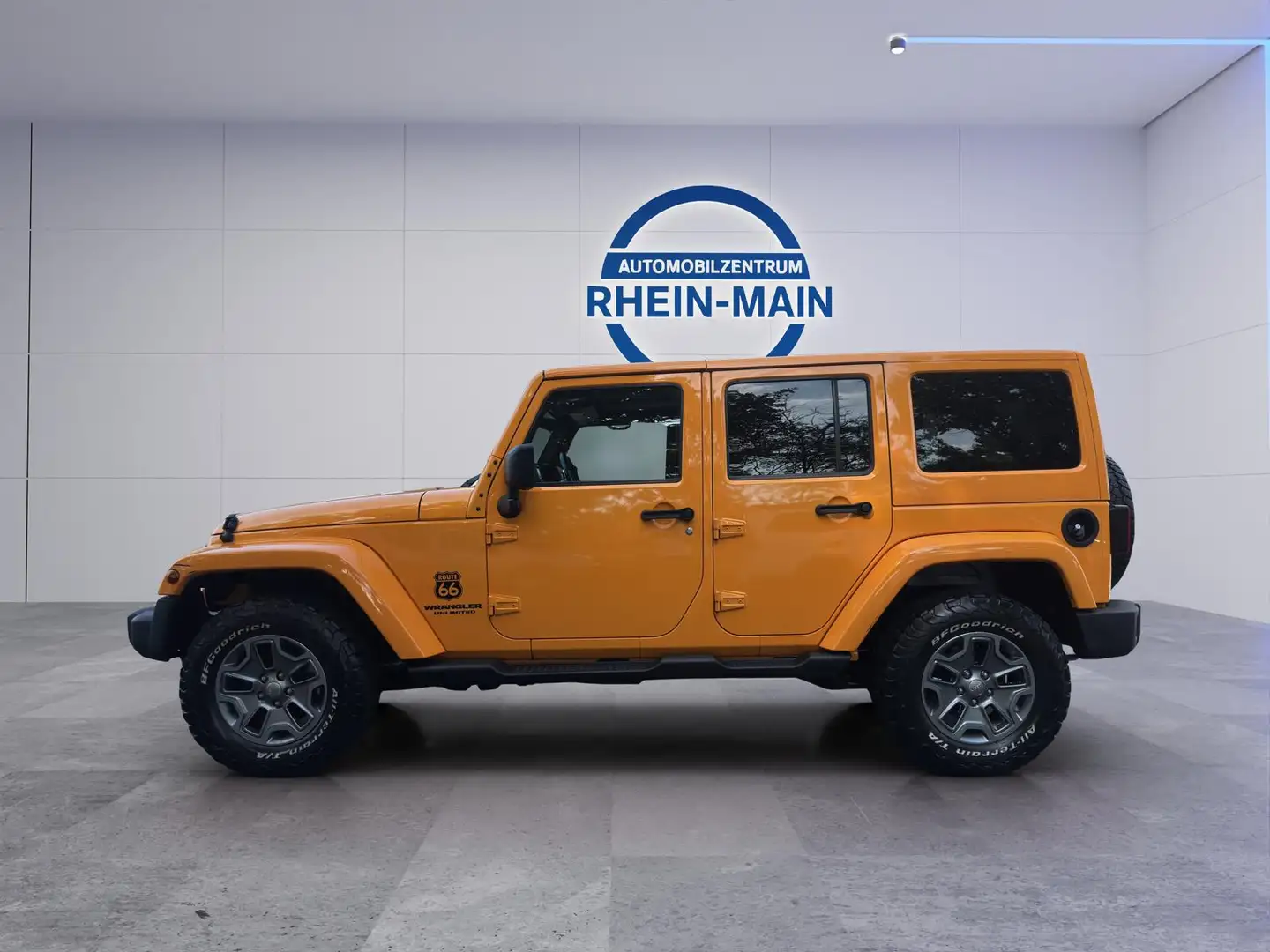 Jeep Wrangler Sahara JK LEDER BF GODDRICH Pomarańczowy - 2