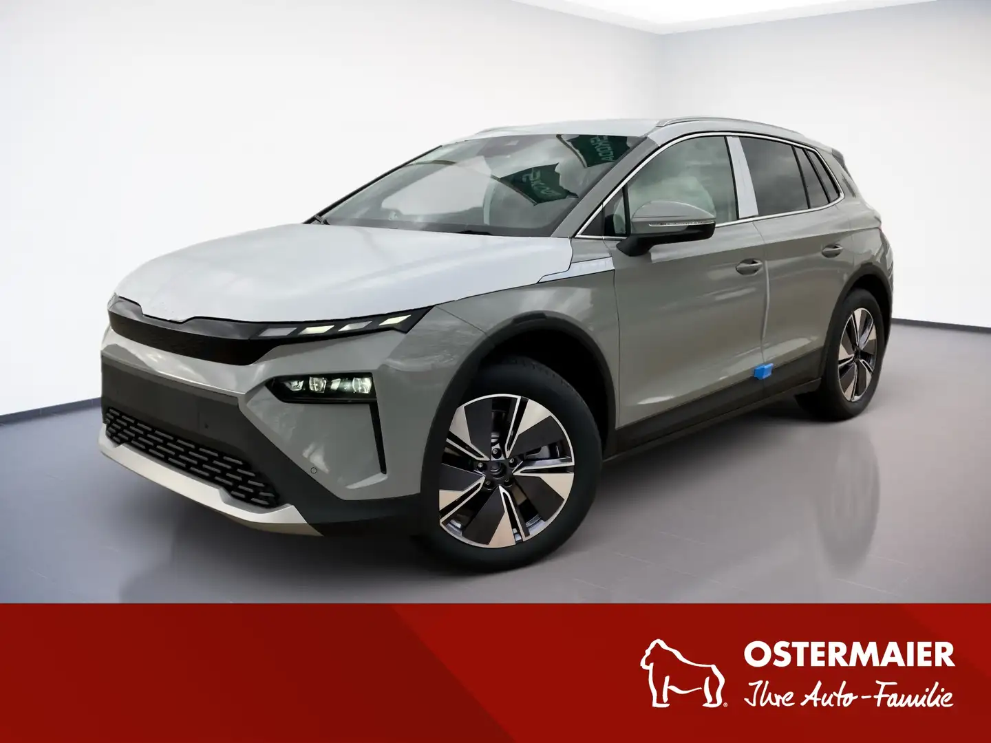 Skoda Elroq 85x Lodge MATRIX.NAV.AHK.AMBIENTE.DRIVERA.KAM.SMAR Grau - 1