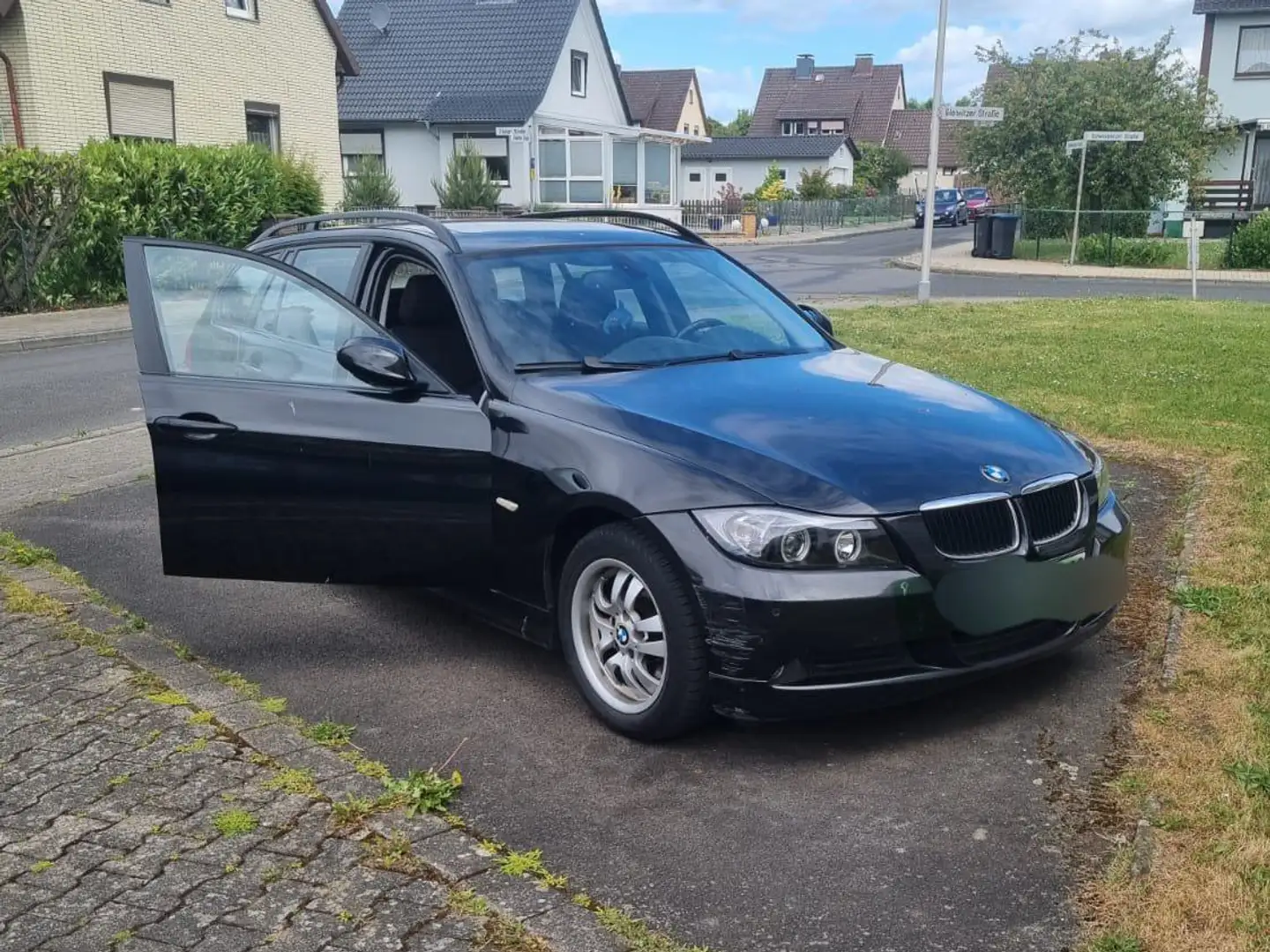 BMW 318 318i Touring Aut. Noir - 2