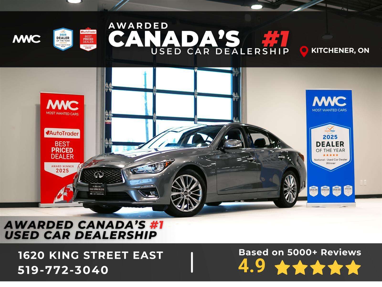 2024 Infiniti Q50 LUXE AWD | ONE OWNER | NO ACCIDENTS