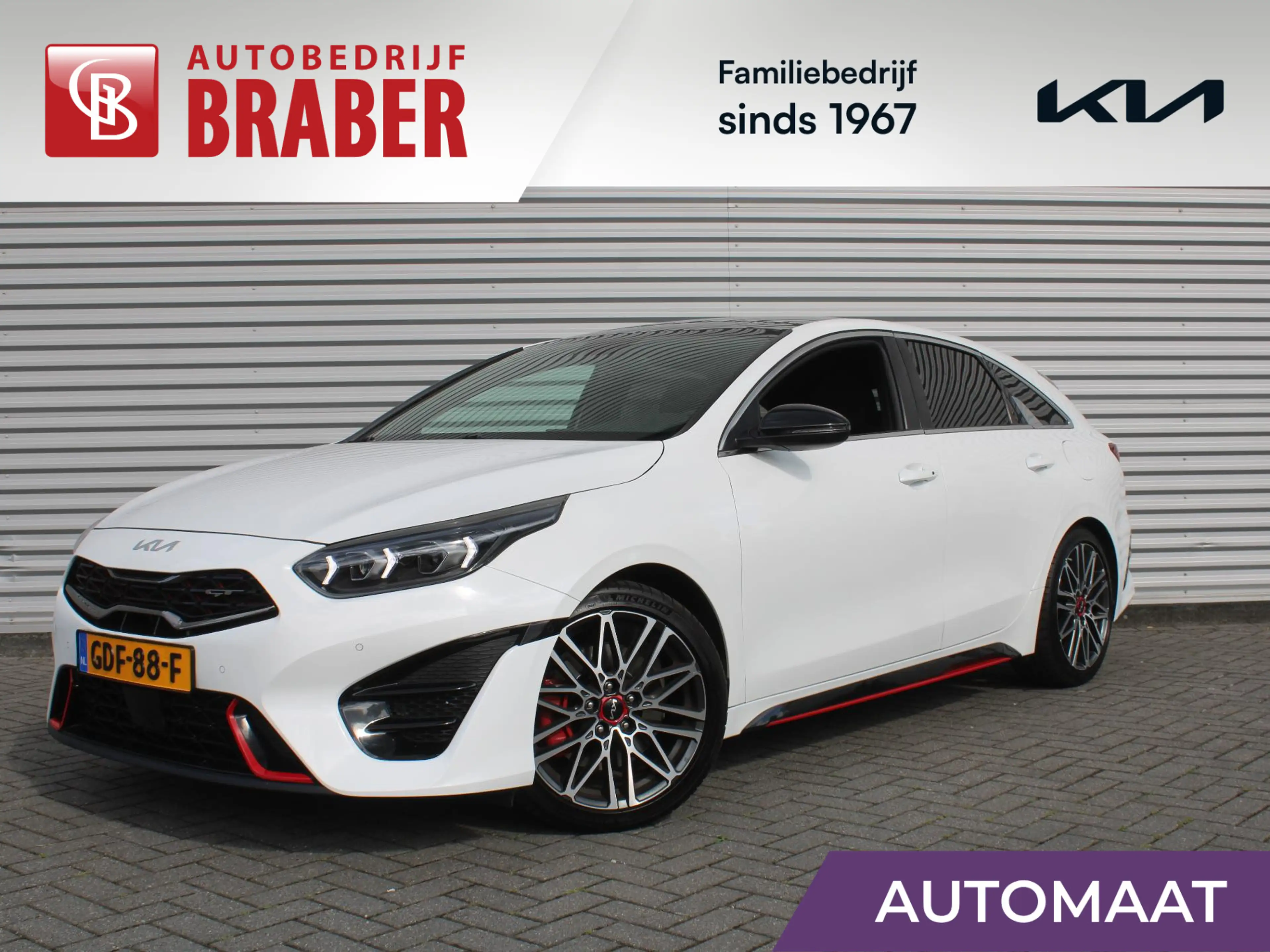 Kia ProCeed / pro_cee'd 1.6 T-GDI GT | 18" LM | Airco | Cruise | Navi | Ca
