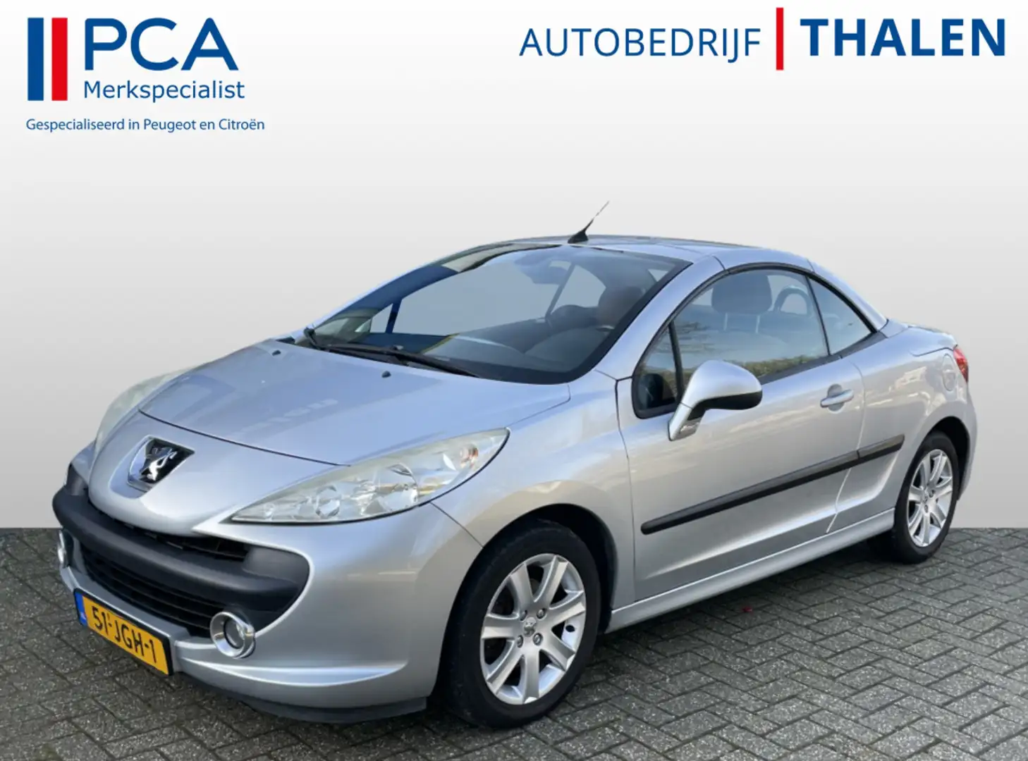Peugeot 207 CC 1.6 VTi Grijs - 1