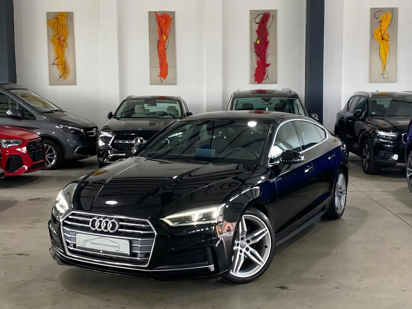 Audi A5 Sportback 40 g-tron sport S Line Schwarz - 1