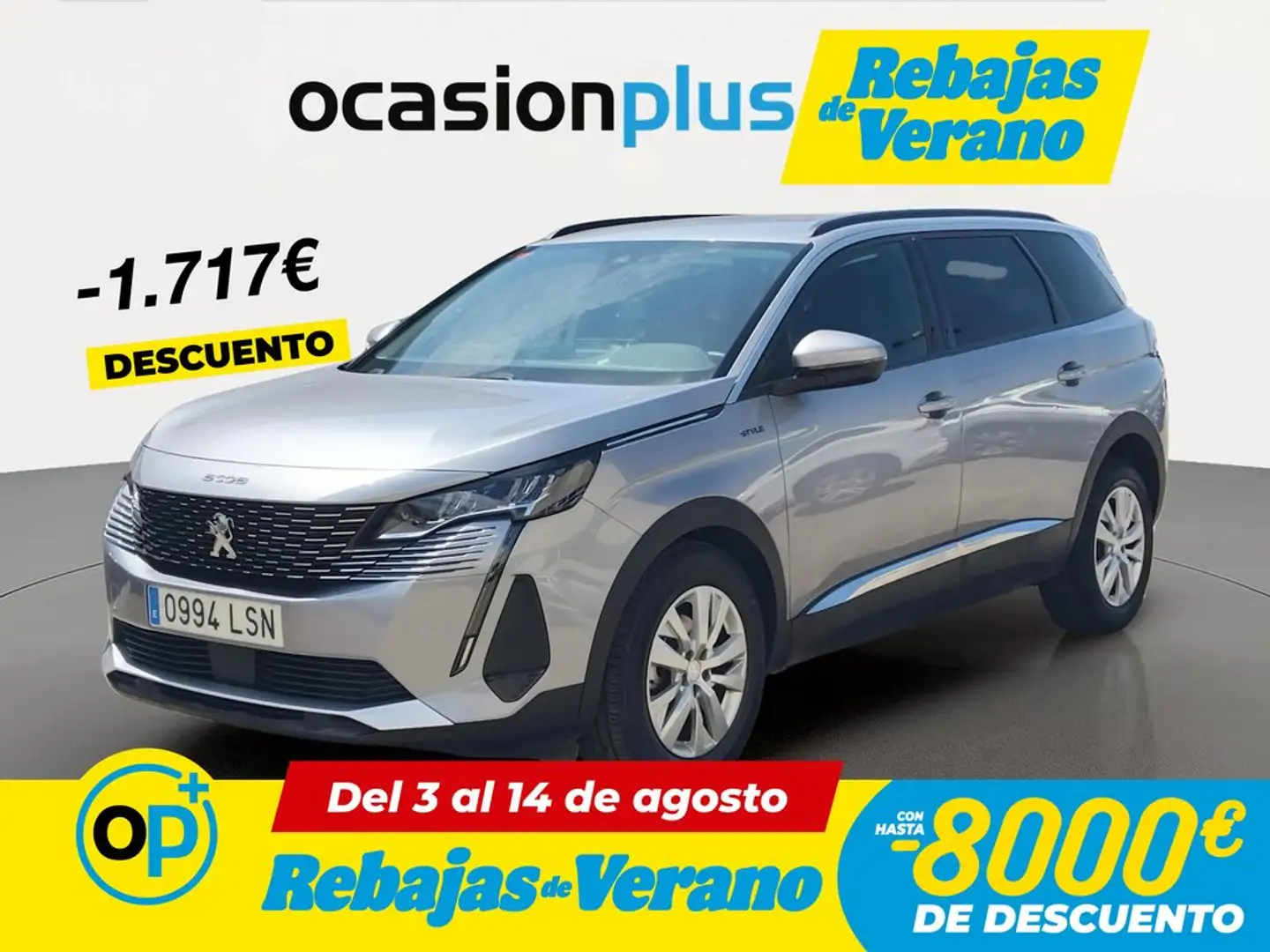 Peugeot 5008 1.2 PureTech S&S Style 130 Gris - 1