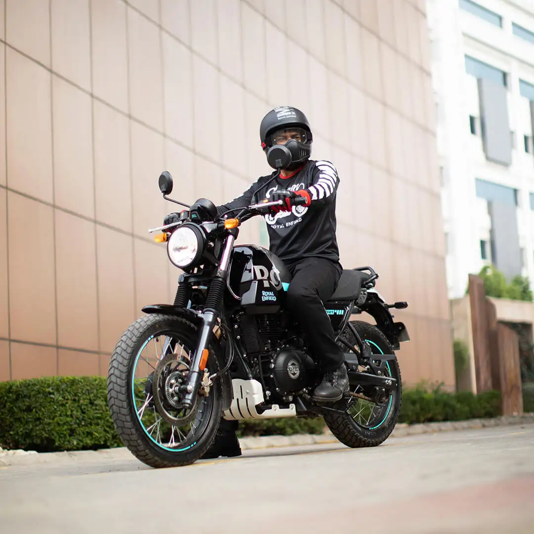 Royal Enfield Scram 411 Blu/Azzurro - 2