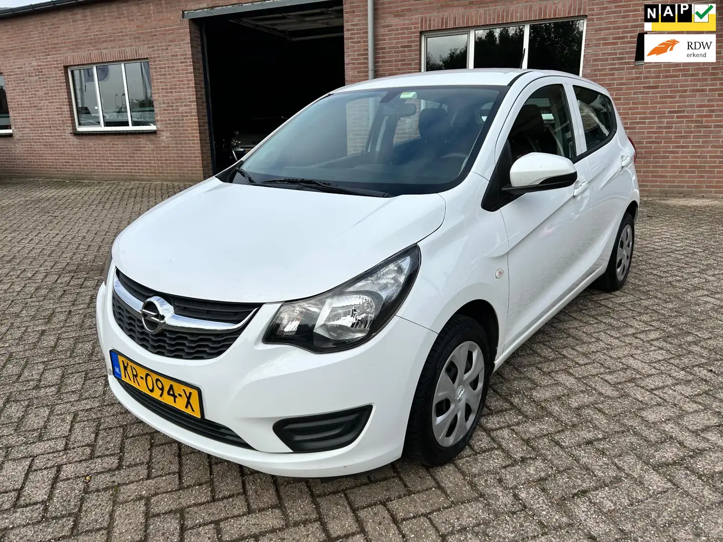 Opel Karl 1.0 ecoFLEX Edition // Start-stop // Nieuwe APK Wit - 1