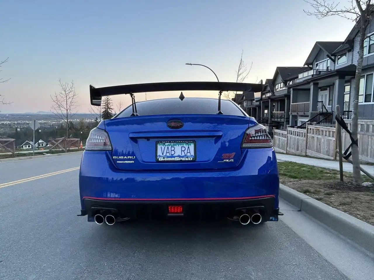 Subaru WRX снимка Subaru WRX