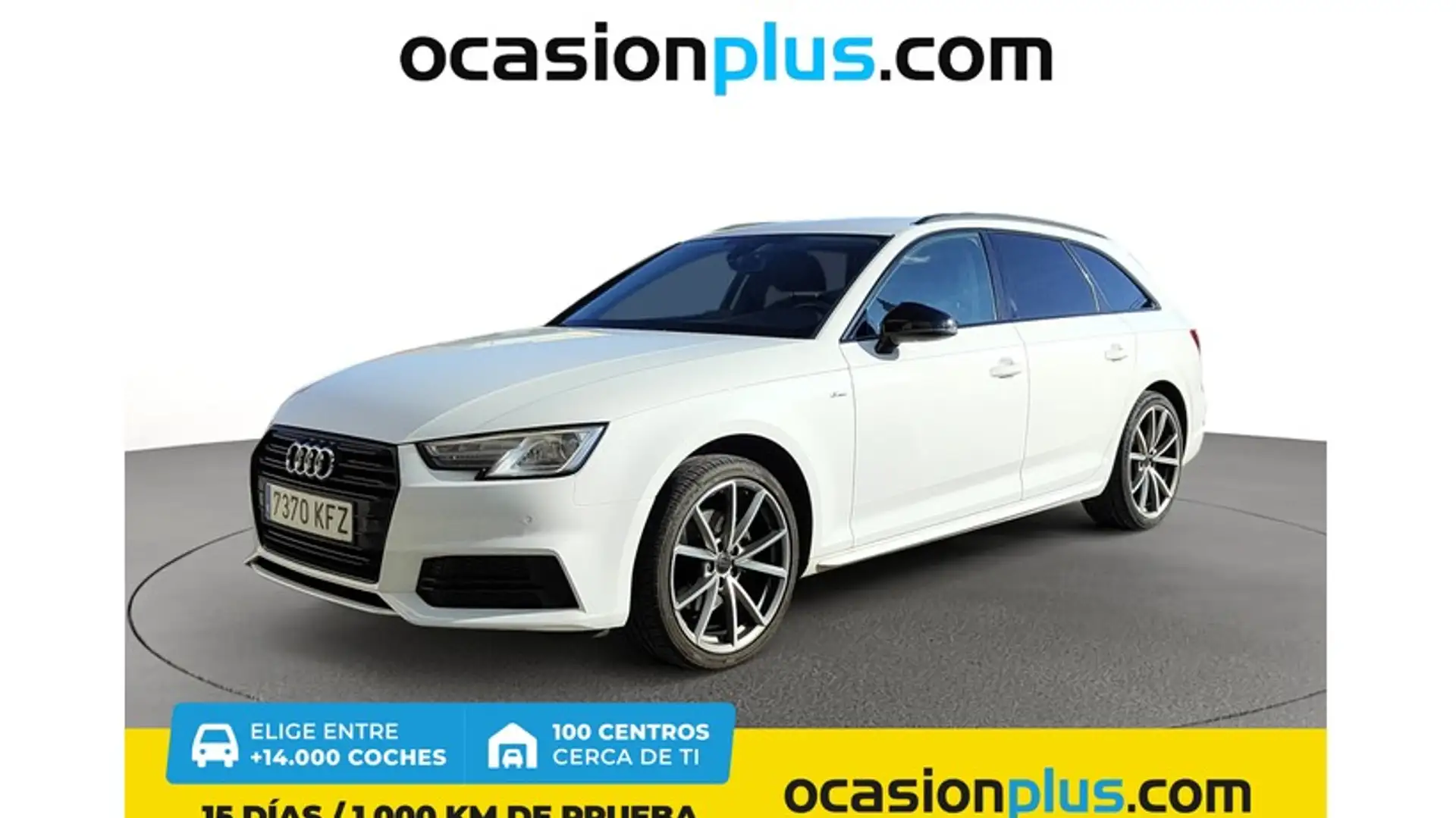 Audi A4 Avant 1.4 TFSI Black line edition 110kW Blanc - 1