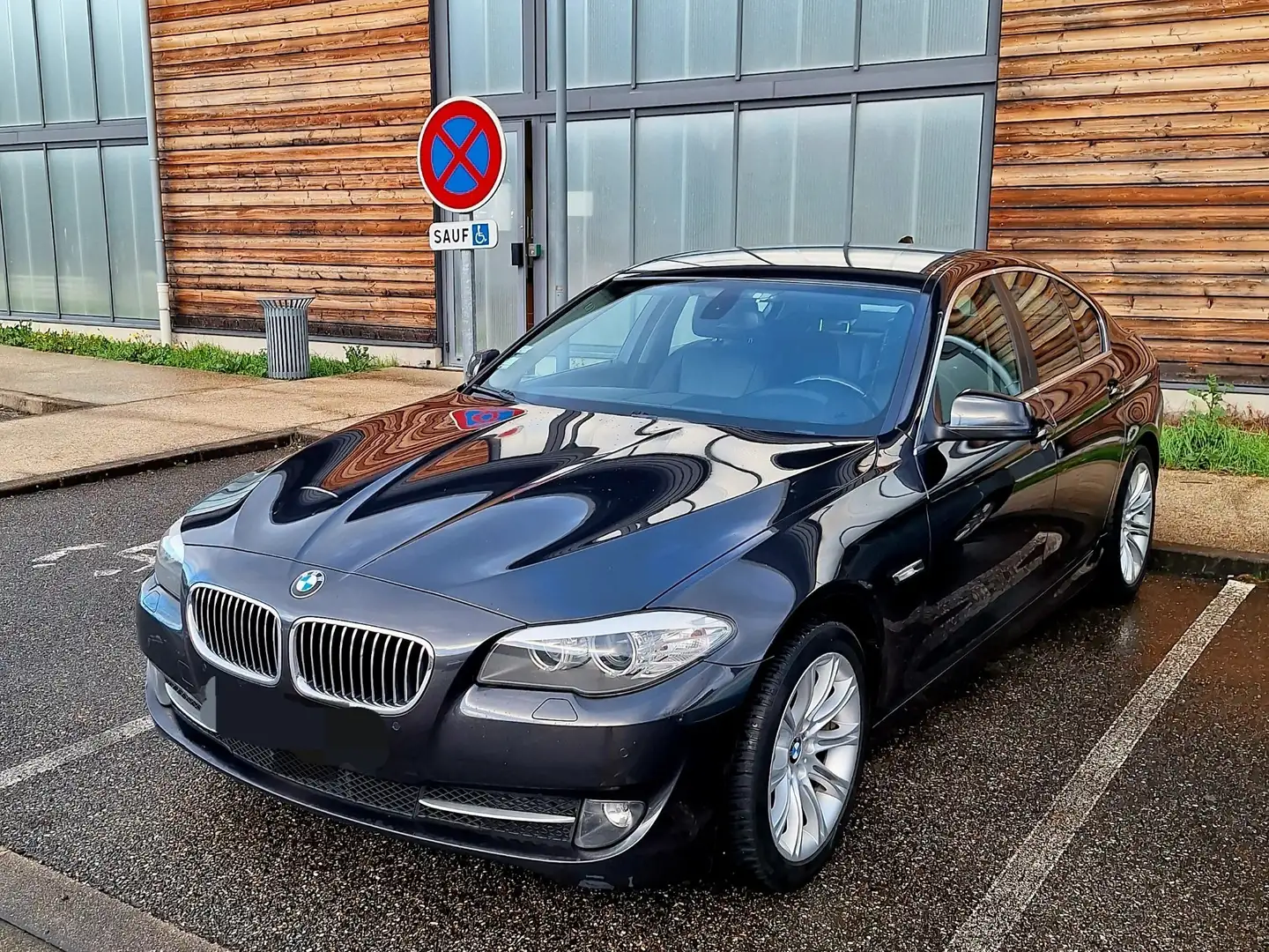 BMW 520 520d 184ch Excellis Gris - 1