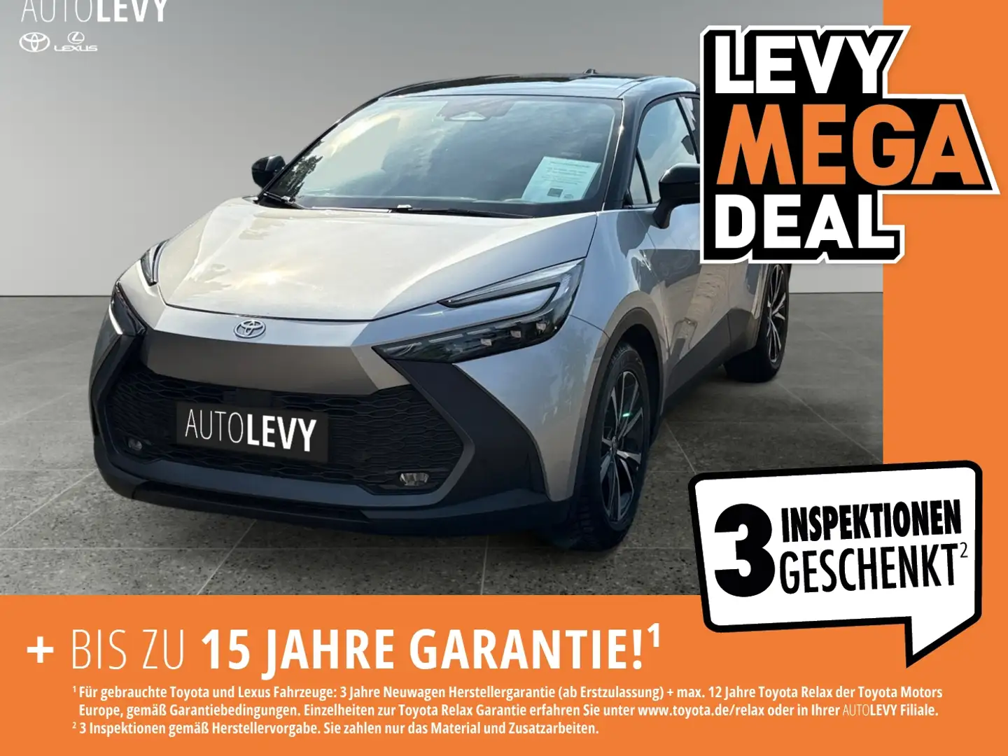Toyota C-HR 1.8 Hybrid Team D *Technik-P* Schwarz - 1
