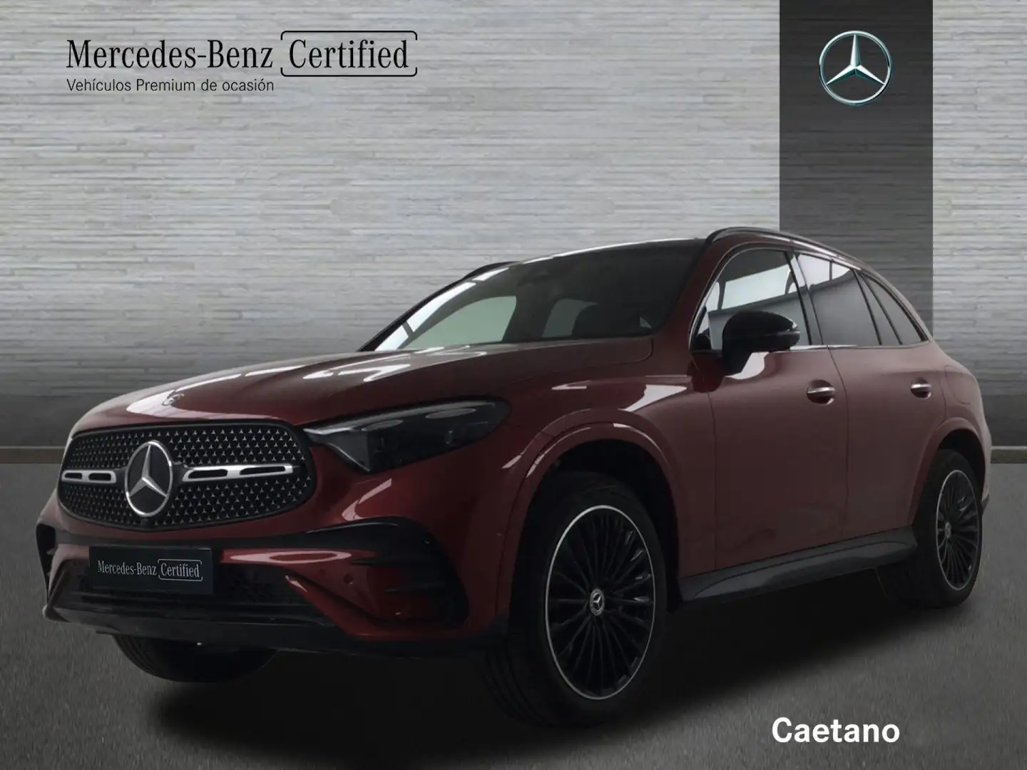 Mercedes-Benz GLC 300 e 4MATIC Rojo - 2