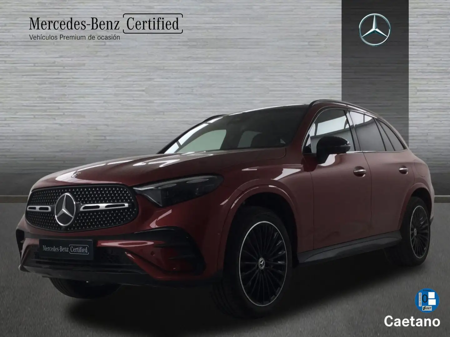 Mercedes-Benz GLC 300 e 4MATIC Rojo - 1