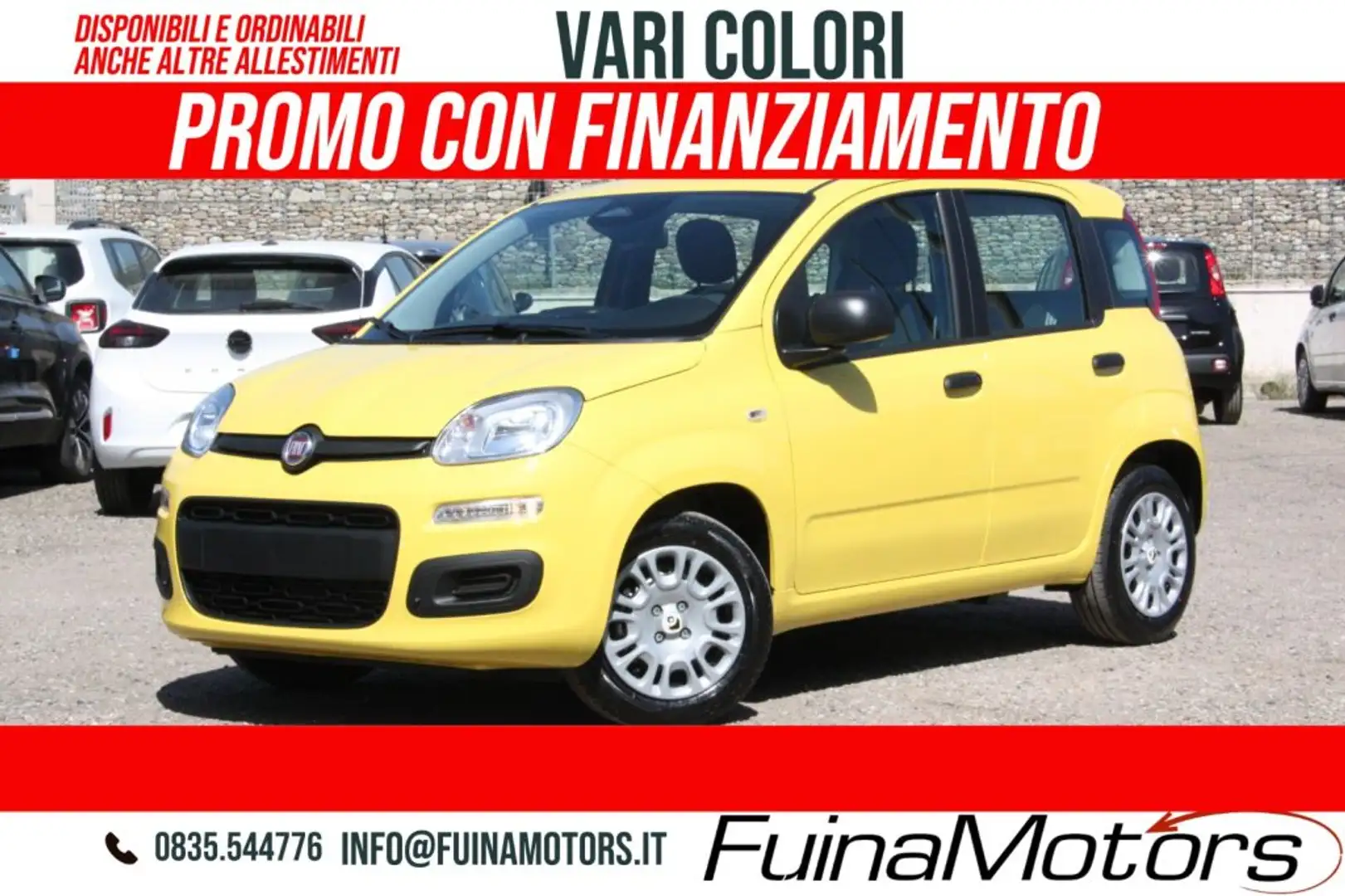 Fiat Panda 1.0 FireFly S&S Hybrid NUOVO Giallo - 1