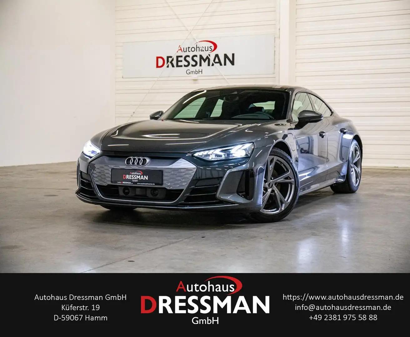 Audi e-tron GT quattro LED PANO LEDER KAMERA Szary - 1