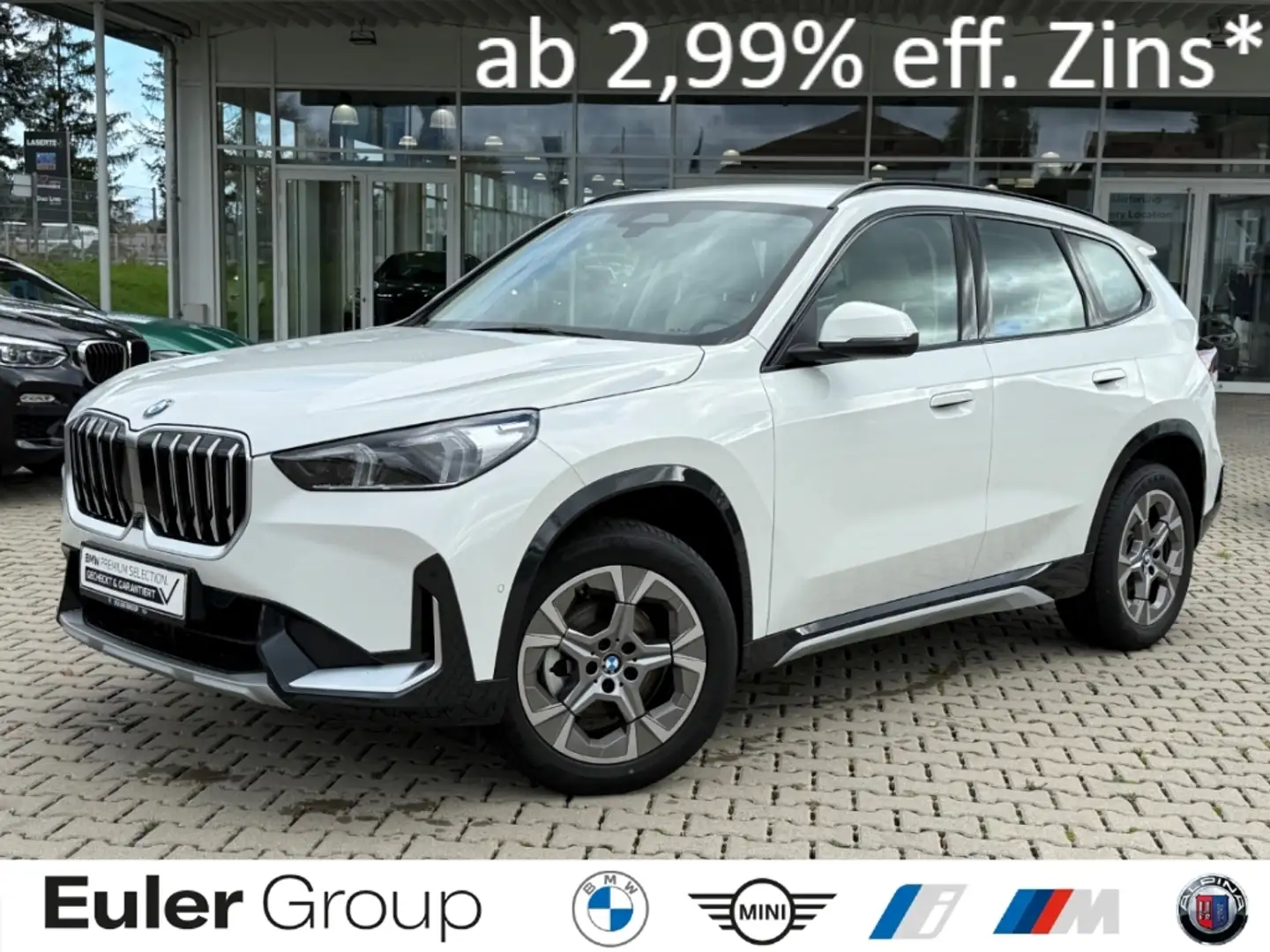 BMW X1 xDrive20d xLine 18'' AHK el.Sportsitze H/K HUD LCP Weiß - 1