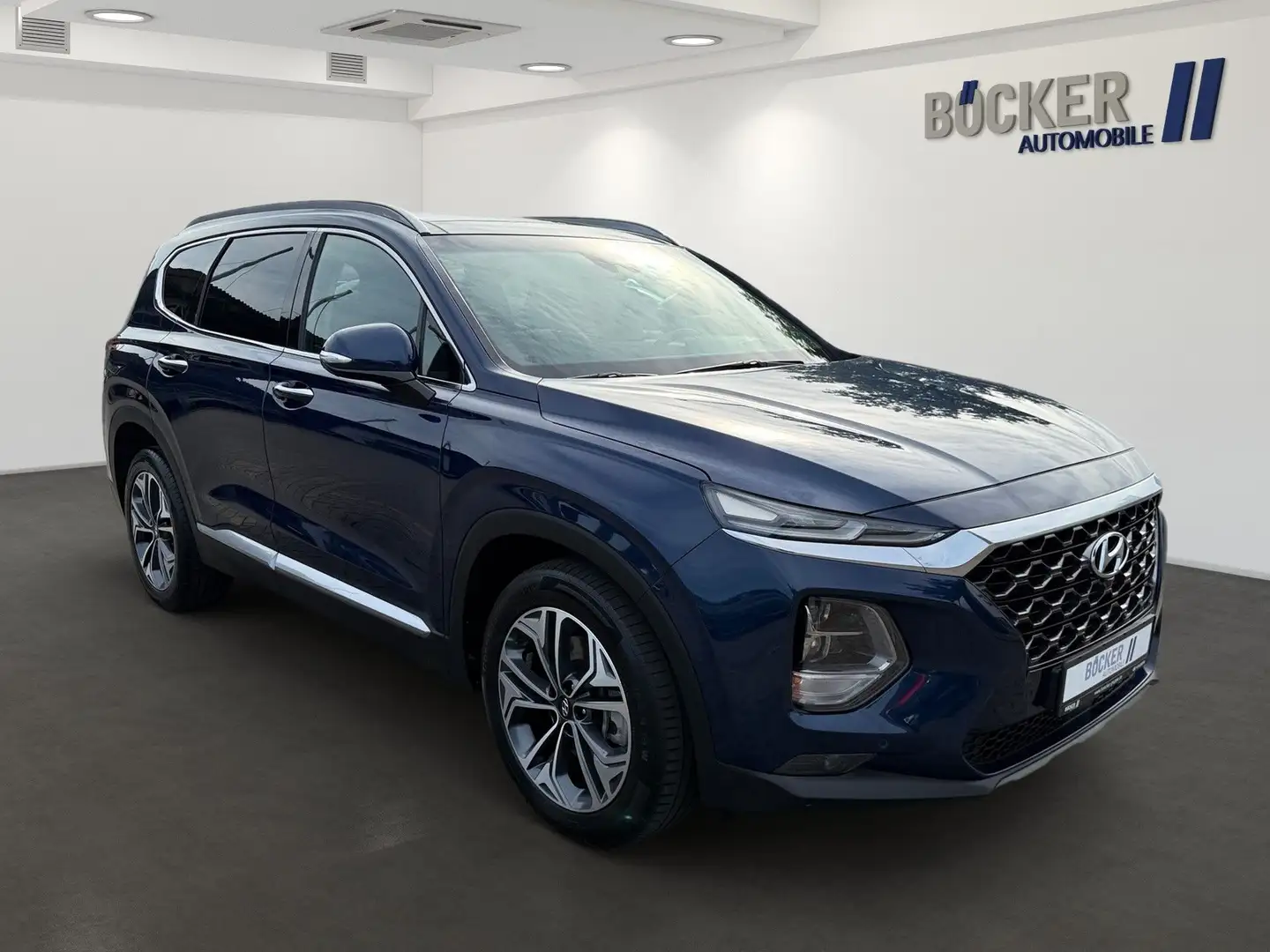 Hyundai SANTA FE 2.2 CRDi 2WD PREMIUM AHK PANO 8-FACH 360° Blau - 2