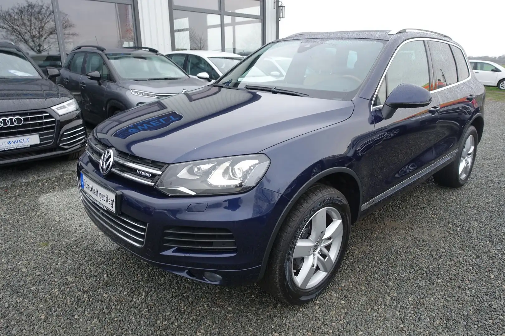 Volkswagen Touareg V6 3.0 Hybrid Aut.LED KAM Insp+TÜV Neu Azul - 2