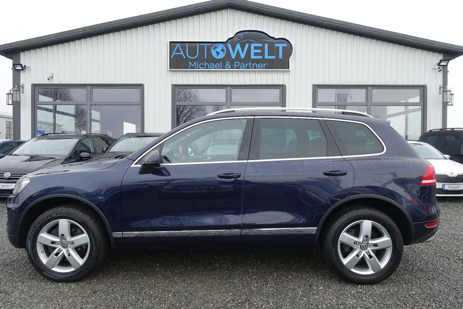 Volkswagen Touareg V6 3.0 Hybrid Aut.LED KAM Insp+TÜV Neu Azul - 1