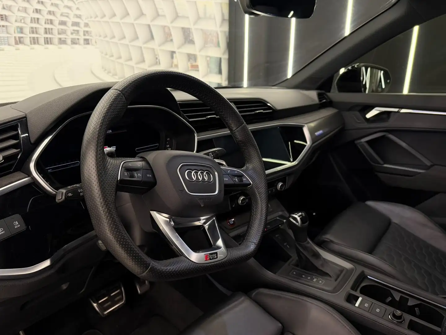 Audi RS Q3 SPORTBACK-500CV STAGE1 SCARHI-KM CERTIFICA-PERMUTE Gris - 2