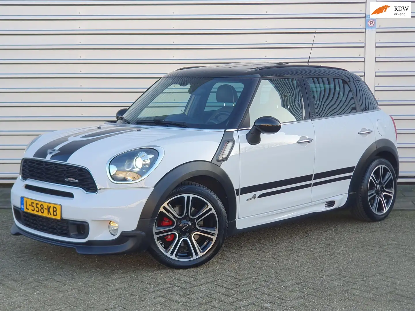 MINI John Cooper Works Countryman Mini 1.6 ALL4 218PK Pano/Vol ding!! Weiß - 1