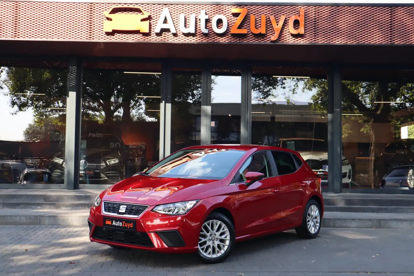 SEAT Ibiza 1.0 TSI Excellence / Airco / PDC / Bluetooth / LMV Rouge - 1