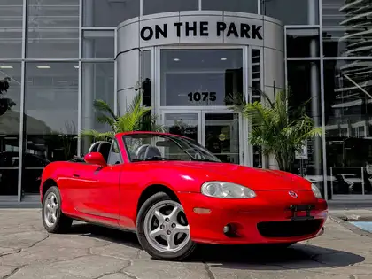 Red 2004 Mazda MX-5 Miata Convertible