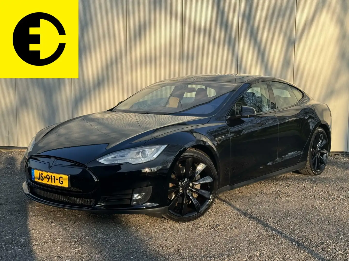 Tesla Model S P85 | 421PK | Gratis Superchargen | 21 inch Чорний - 1