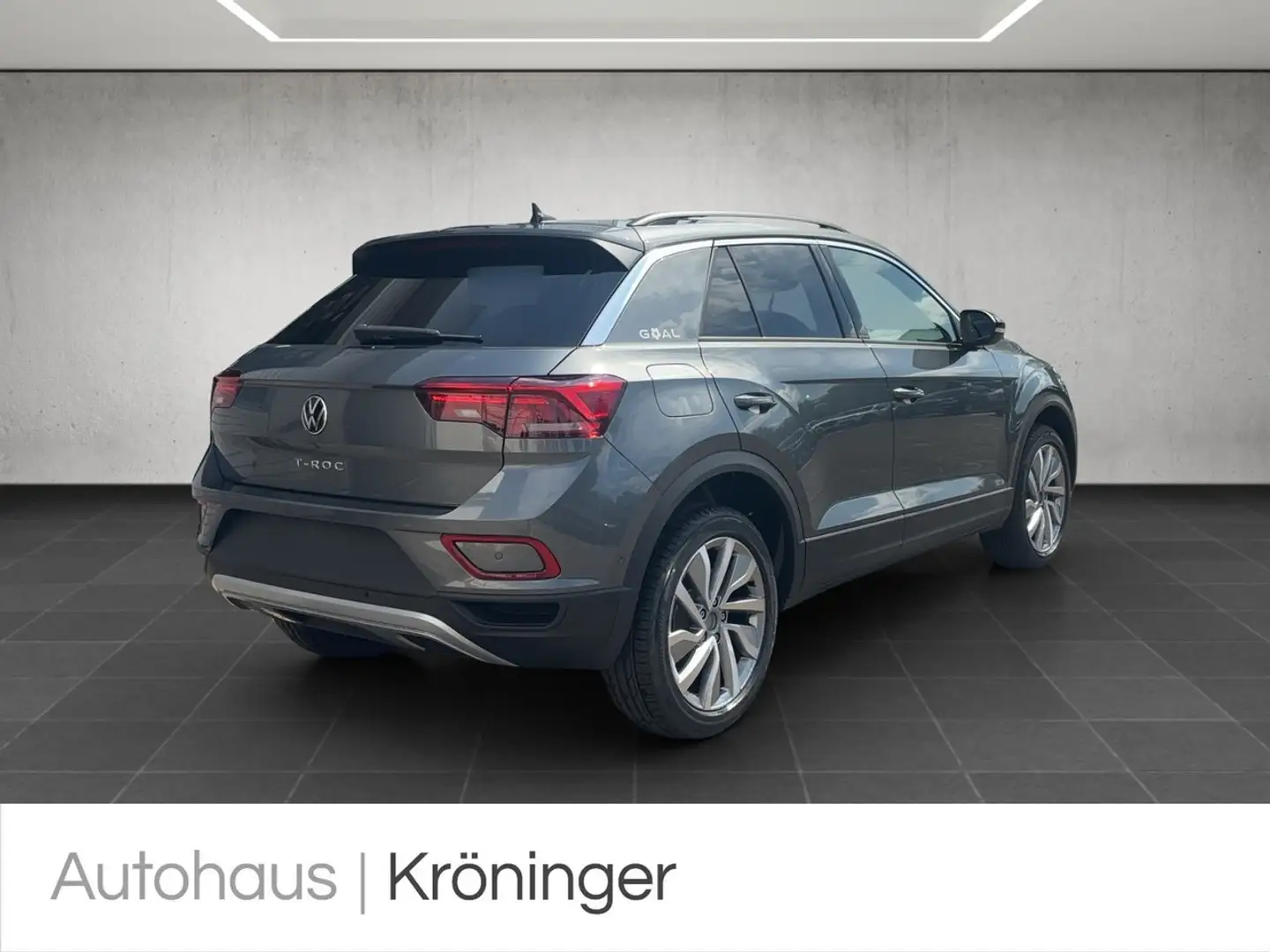 Volkswagen T-Roc GOAL 1.5 TSI DSG LED Rück AHK Dig.Cock. Grau - 2