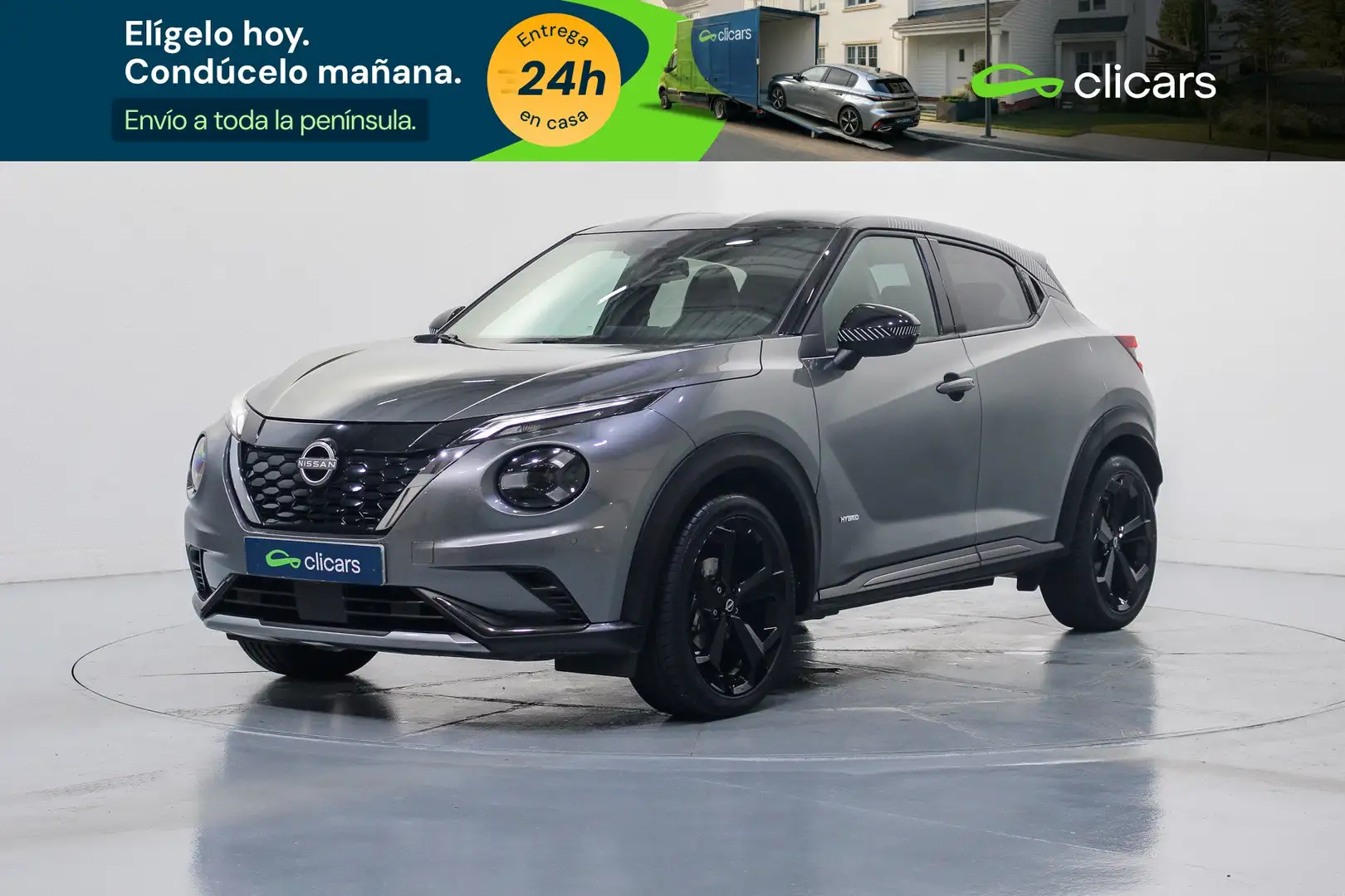 Nissan Juke 1.6 Hybrid Premiere Editon Auto Gris - 1