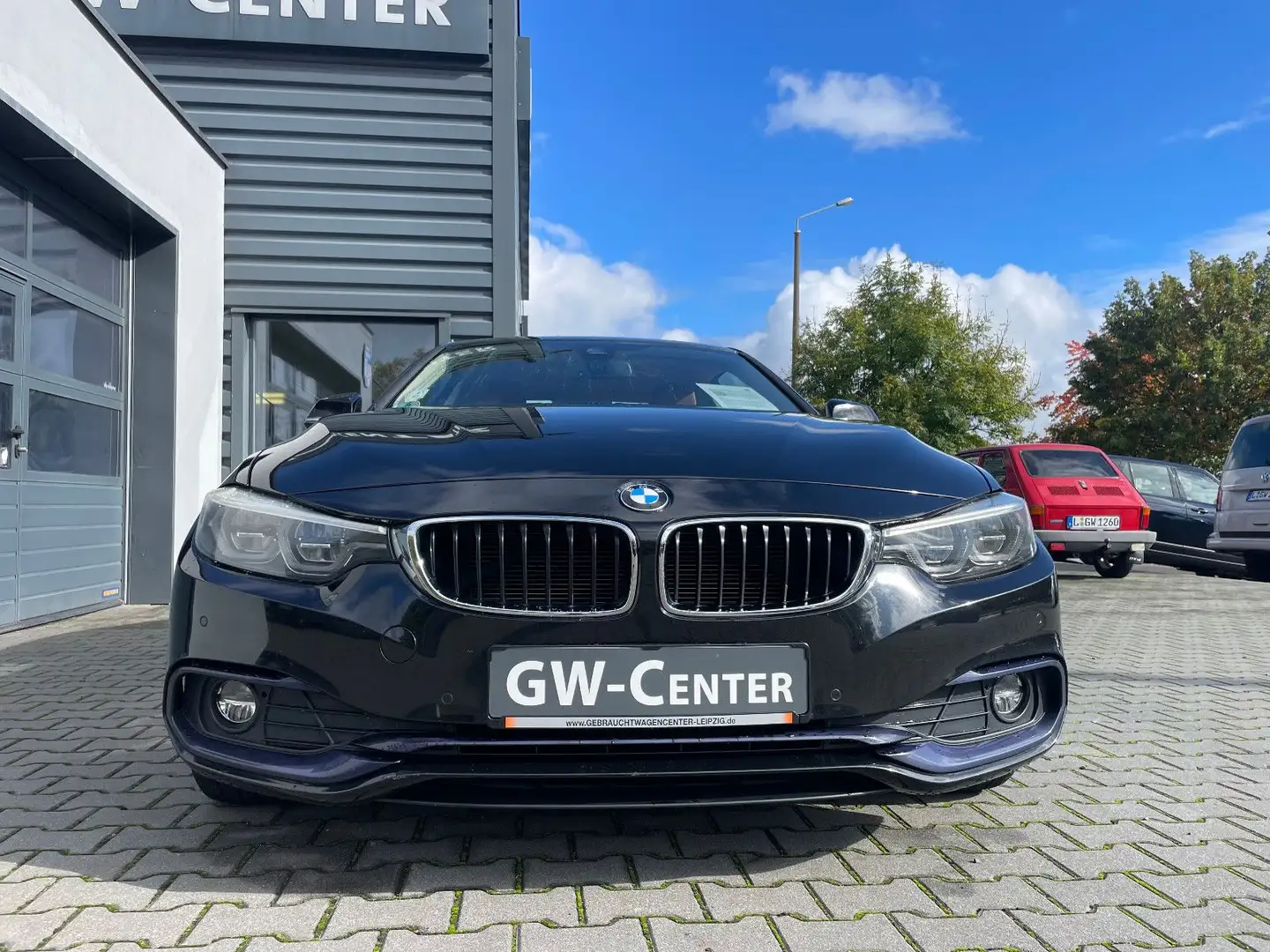 BMW 420 d Coupe Sport Line / LED / LEDER / NAVI / WR Noir - 2
