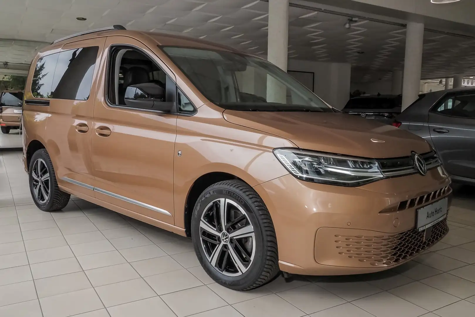 Volkswagen Caddy Style 2.0 TDI DSG! AHK, Navi, LED uvm Style Braun - 2