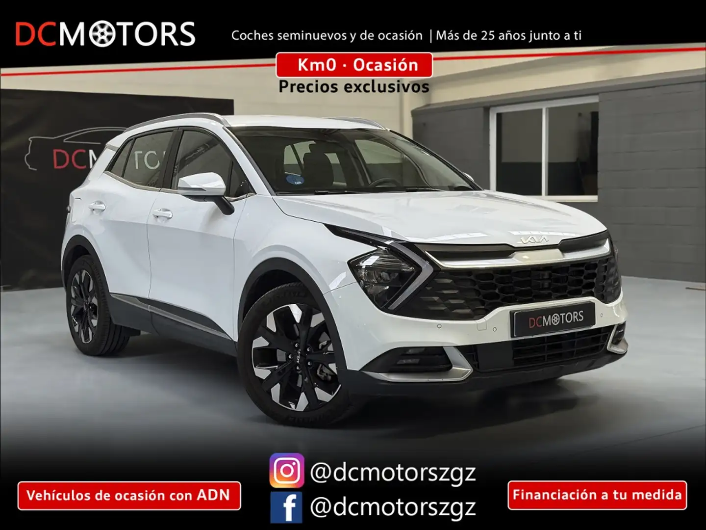 Kia Sportage 1.6 T-GDi PHEV Drive 4x4 265 Blanc - 1