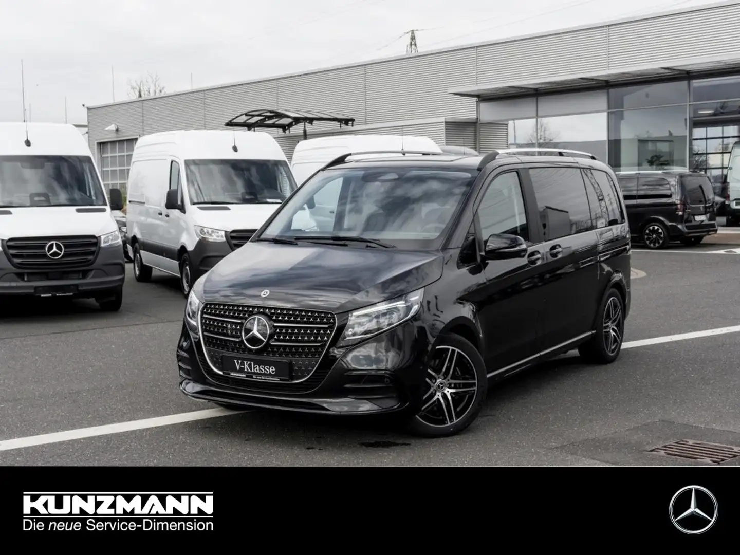 Mercedes-Benz V 250 d STYLE Kompakt AMG Night MBUX Navi AHK Grau - 1