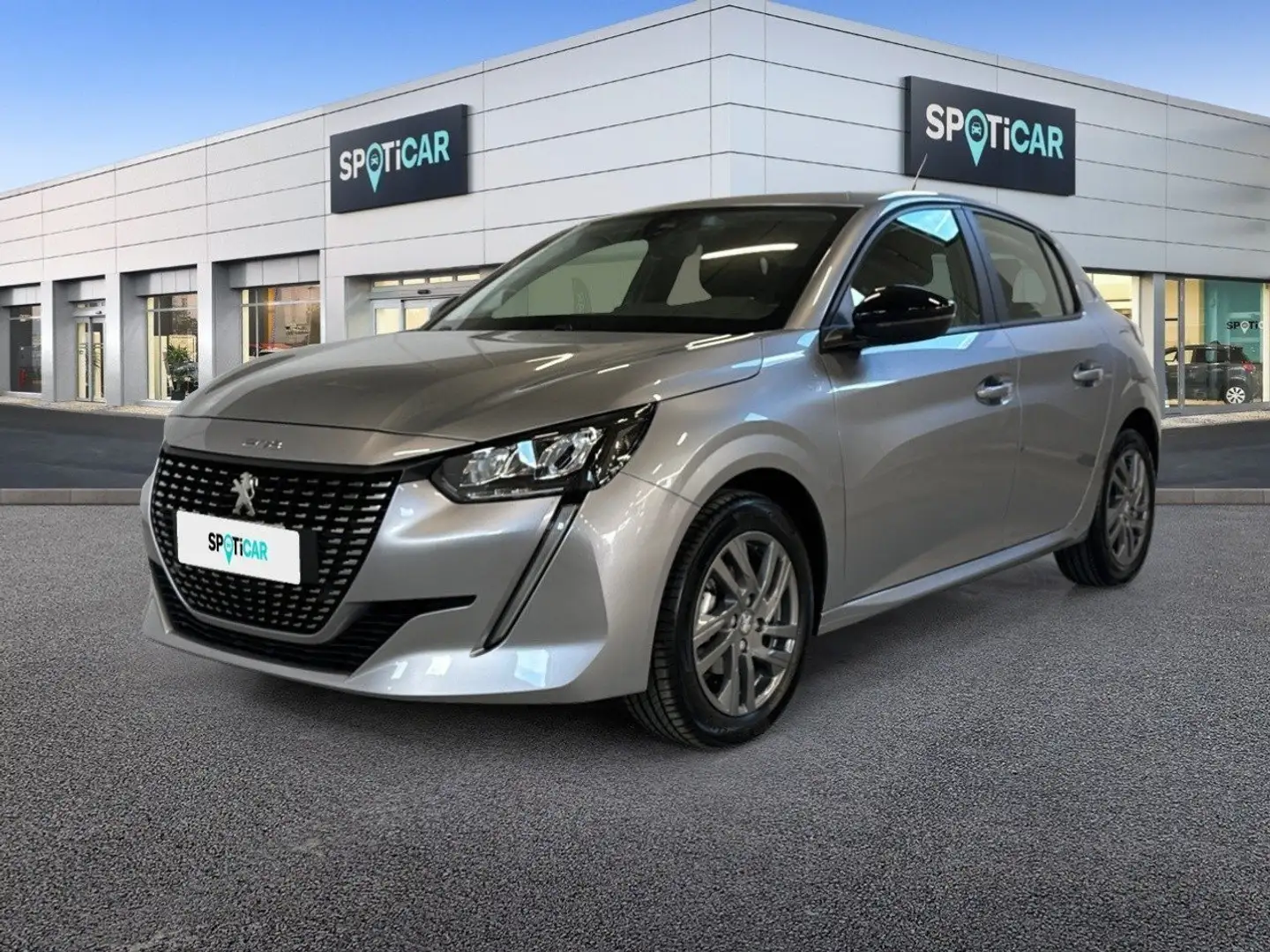 Peugeot 208 Active Pack PureTech 75 S/S Gris - 1