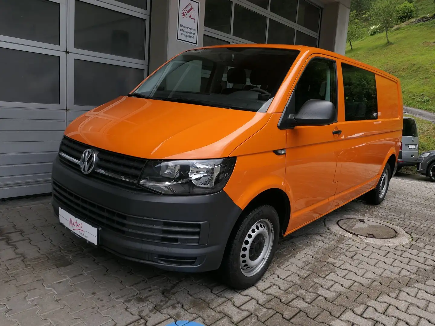 Volkswagen T6 Transporter VW Doka-T6 Kastenwagen LR TDI Orange - 1