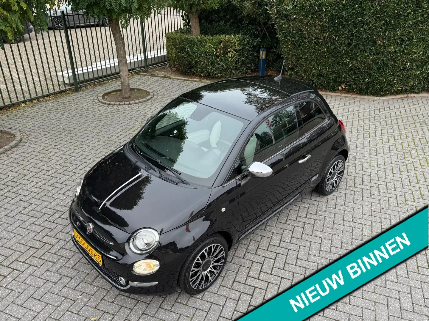 Fiat 500 1.2 Star, Apple CarPlay, AIRCO, Cruise Control, Pa Zwart - 2