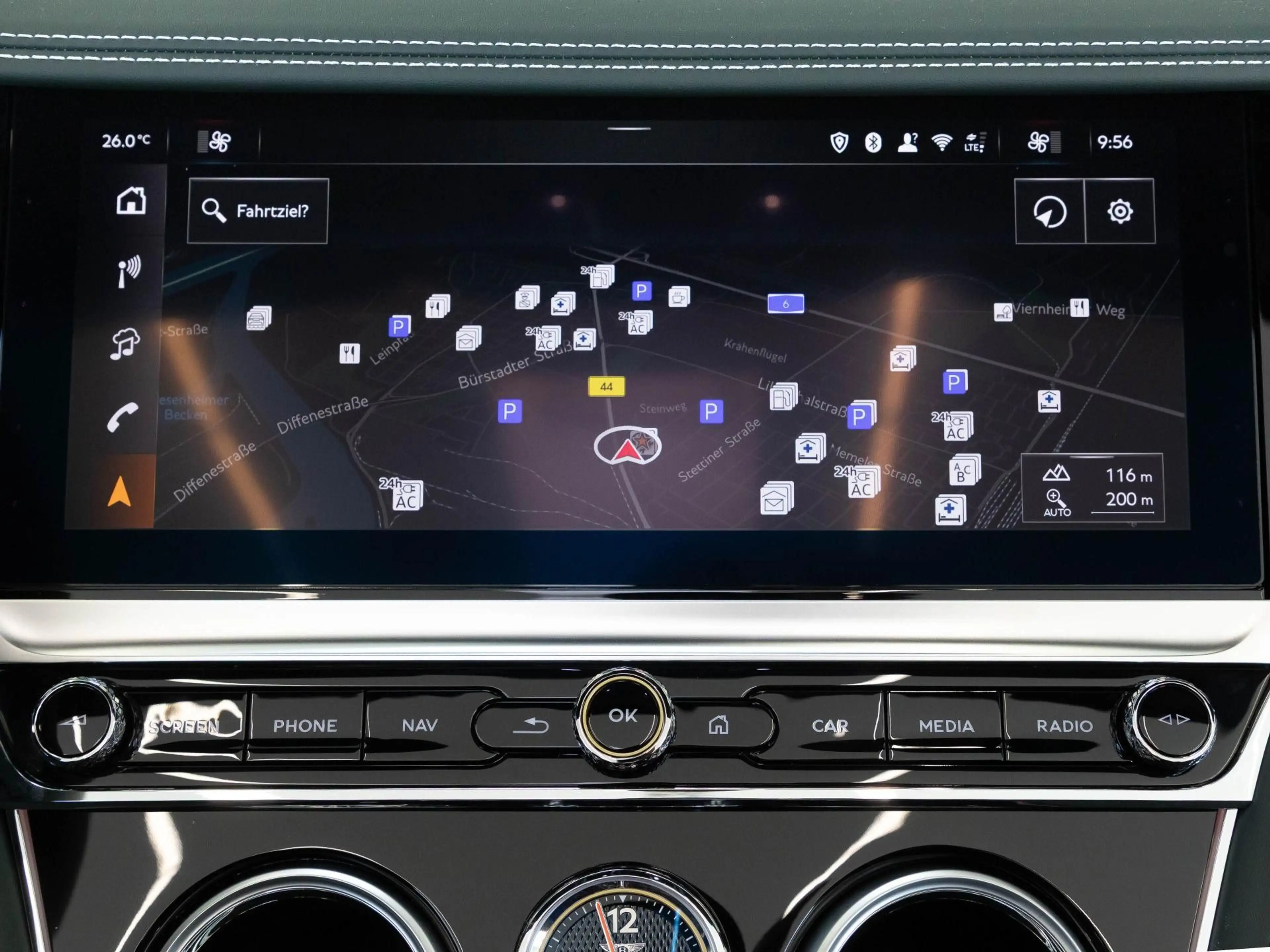 Bentley Continental GTC Azure Vollleder Luftfederung — photo 9