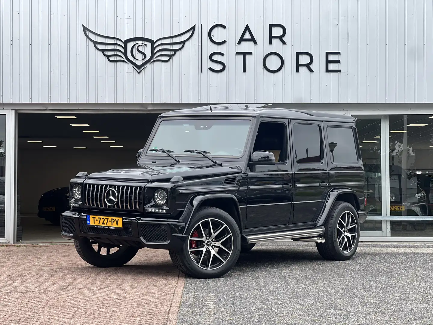 Mercedes-Benz G 500 St.Wagon |YOUNGTIMER|G63 UITGEVOERD|LED XENON|DESI Zwart - 1