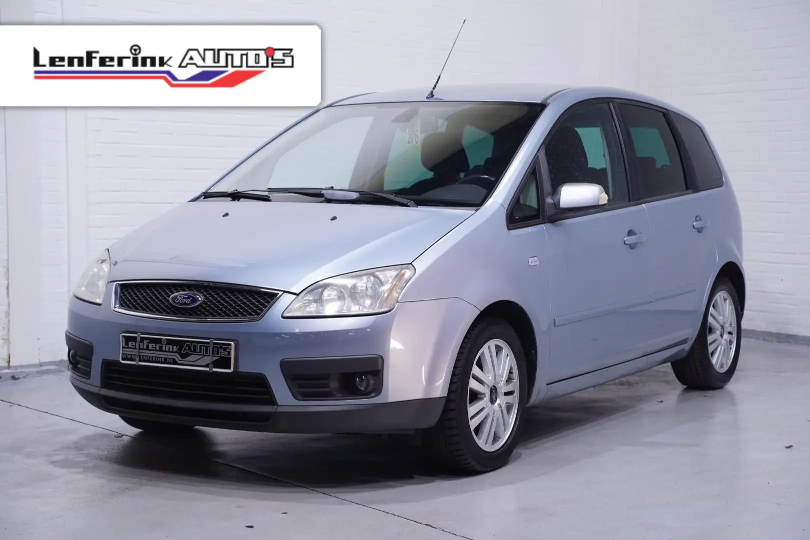 Ford Focus C-Max 1.8-16V Ghia Clima Trekhaak Cruise Blauw - 1
