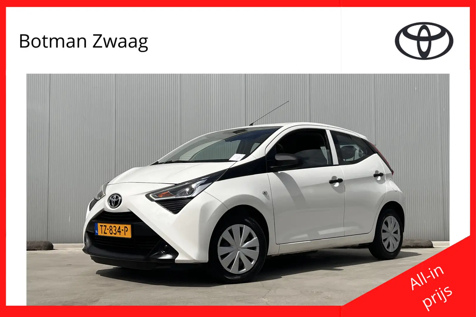 Toyota Aygo 1.0 VVT-i x-fun | Airco | Dealer onderhouden Blanco - 1