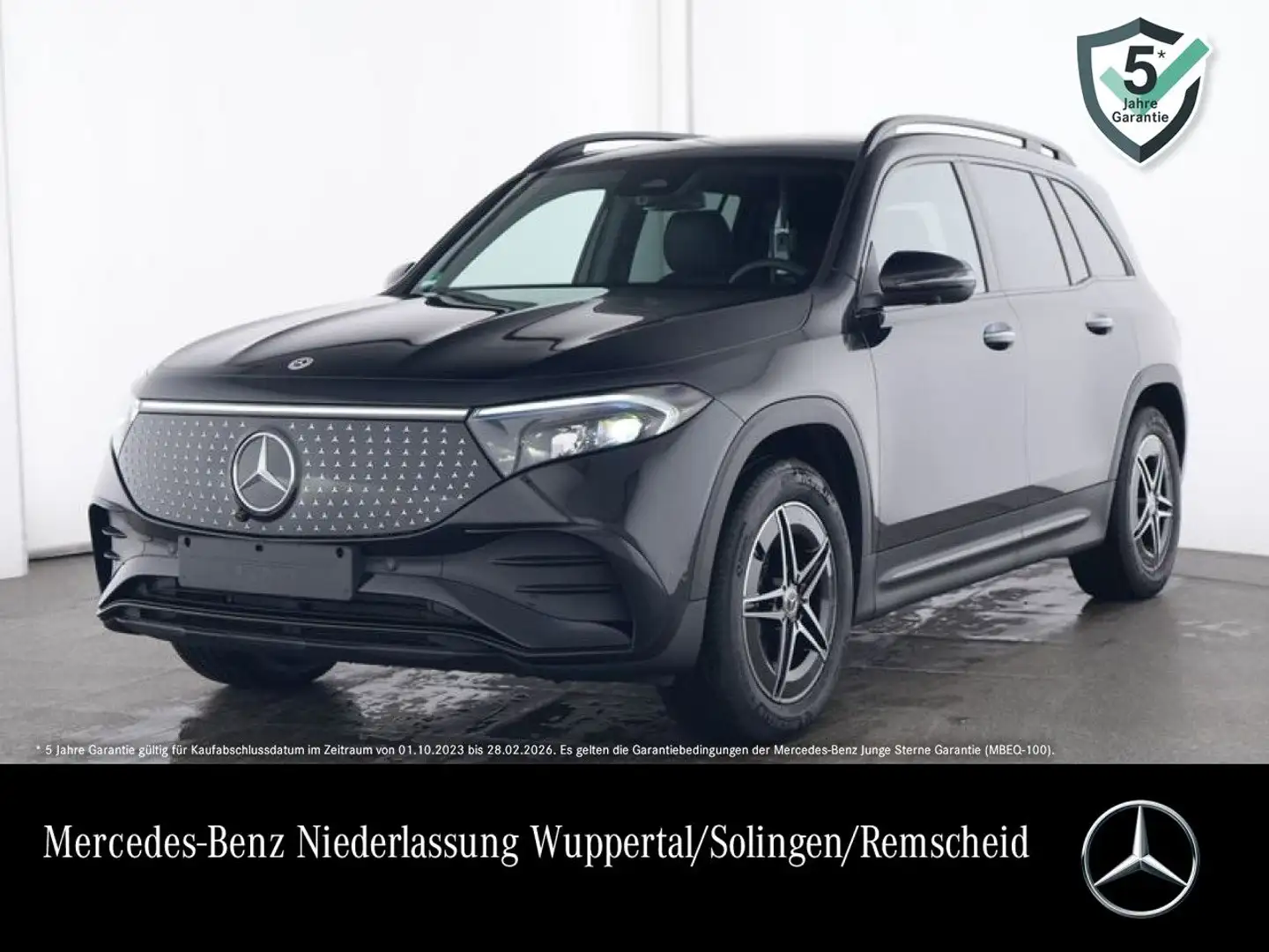 Mercedes-Benz EQB 300 4M AMG+NIGHT+PREMIUM+AHK+PANO+360+MEMORY Schwarz - 1