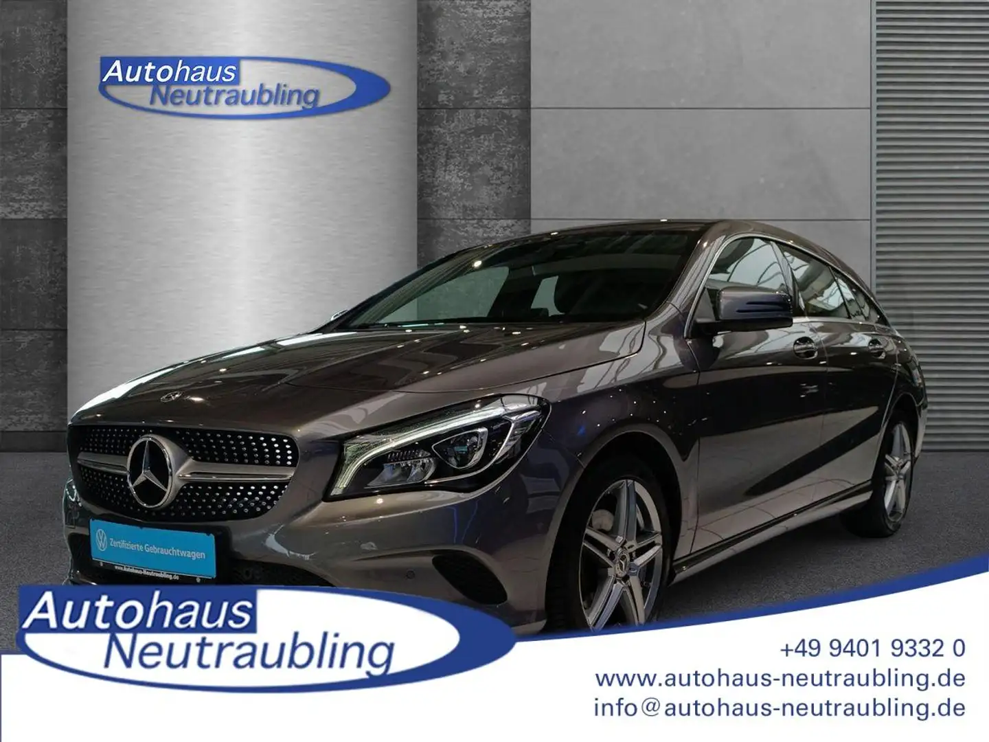 Mercedes-Benz CLA 200 SB "URBAN" 156 PS 7G-TRONIC +PDC+NAVI+SHZ+KEYLESS+ Grau - 1
