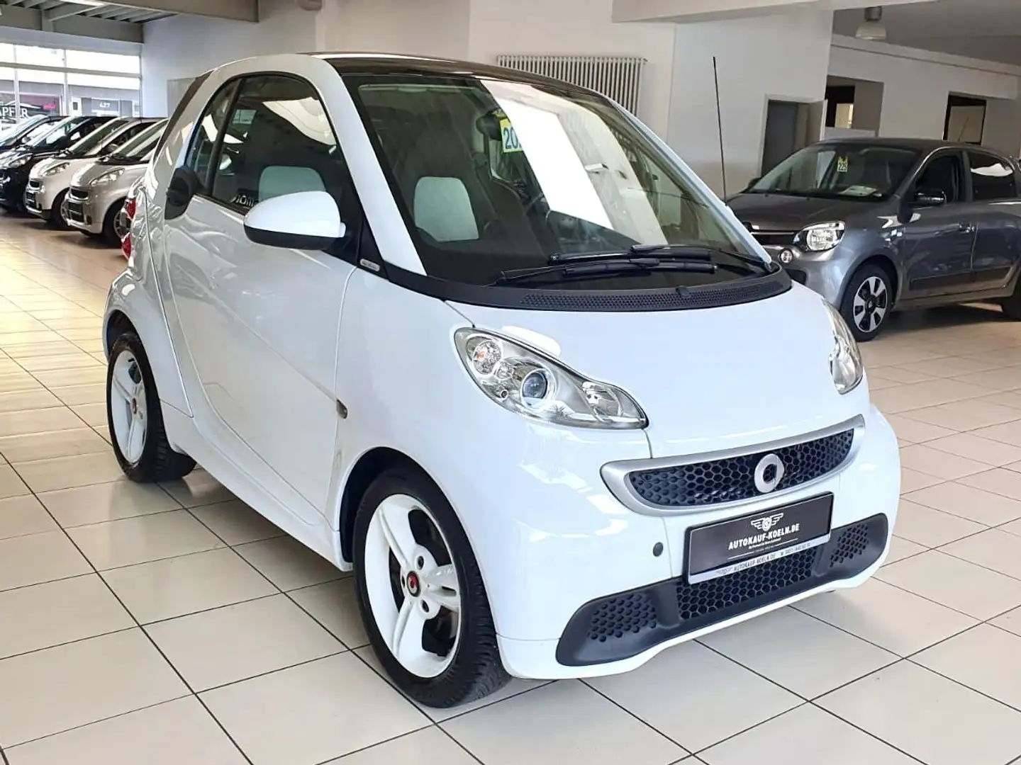 smart forTwo coupe ICE Shine/Leder/Klima/Alus Weiß - 2