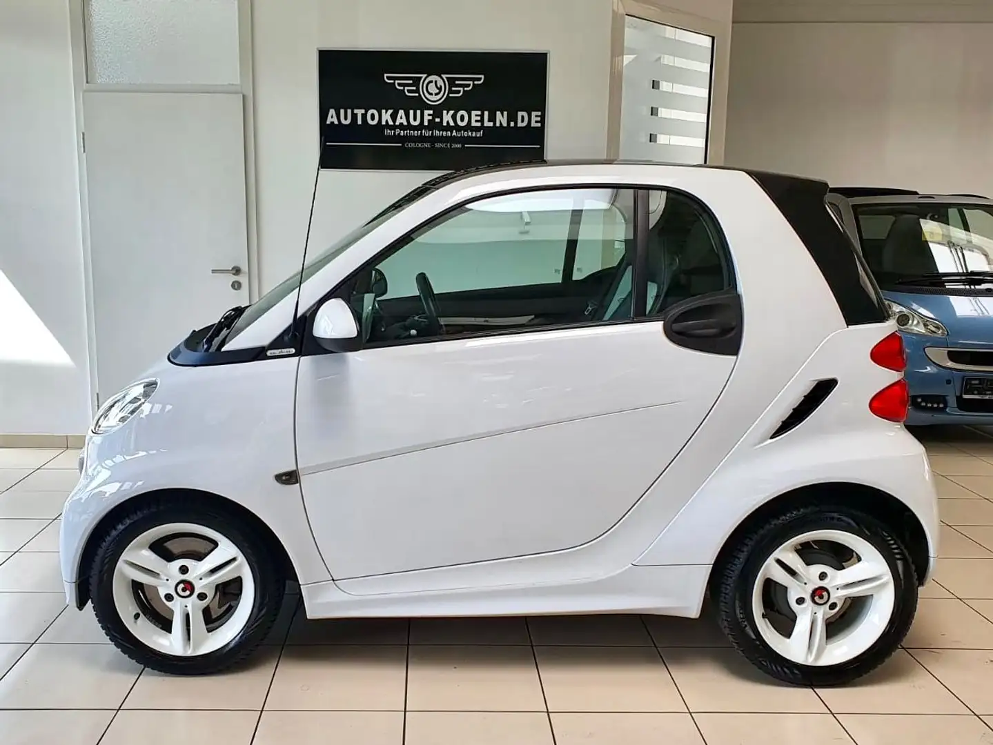 smart forTwo coupe ICE Shine/Leder/Klima/Alus Weiß - 1
