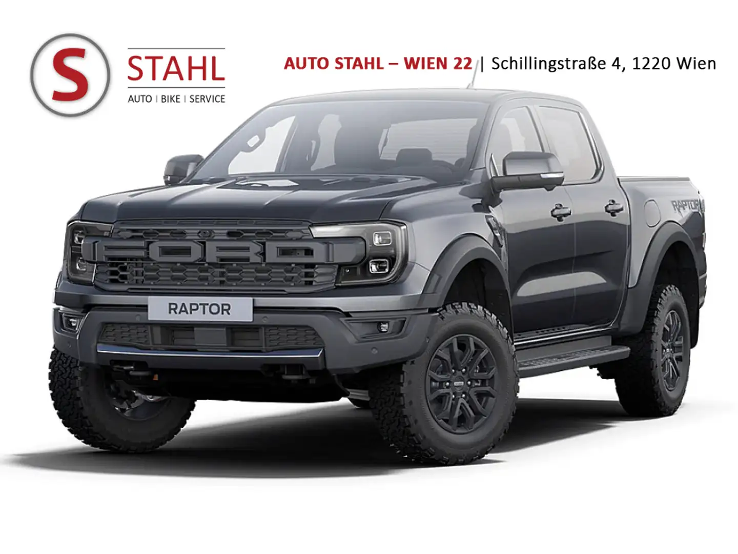 Ford Ranger Doppelkabine Raptor 4x4 3,0 EcoBoost Aut. | FOR... Grau - 1