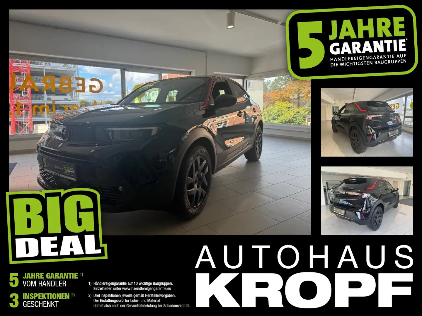 Opel Mokka 1.2T GS Line Fin. ab 2,99% LED+SHZ+Kam.+LM Schwarz - 1