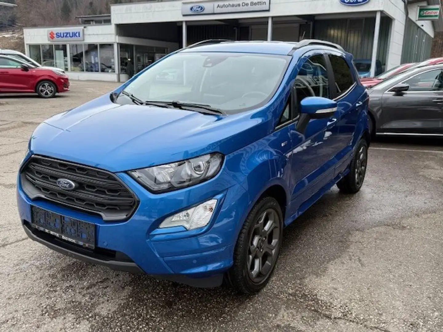 Ford EcoSport ST-Line 1,0 EcoBoost Blau - 2