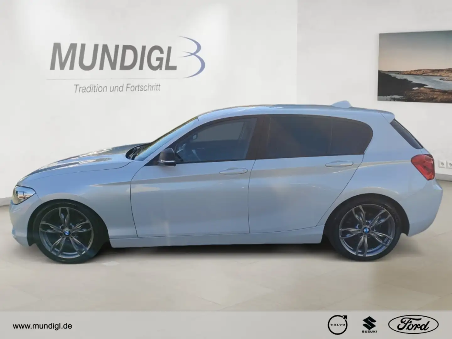 BMW 118 i Advantage Navi LED Apple CarPlay Android Auto Kl Blanc - 2