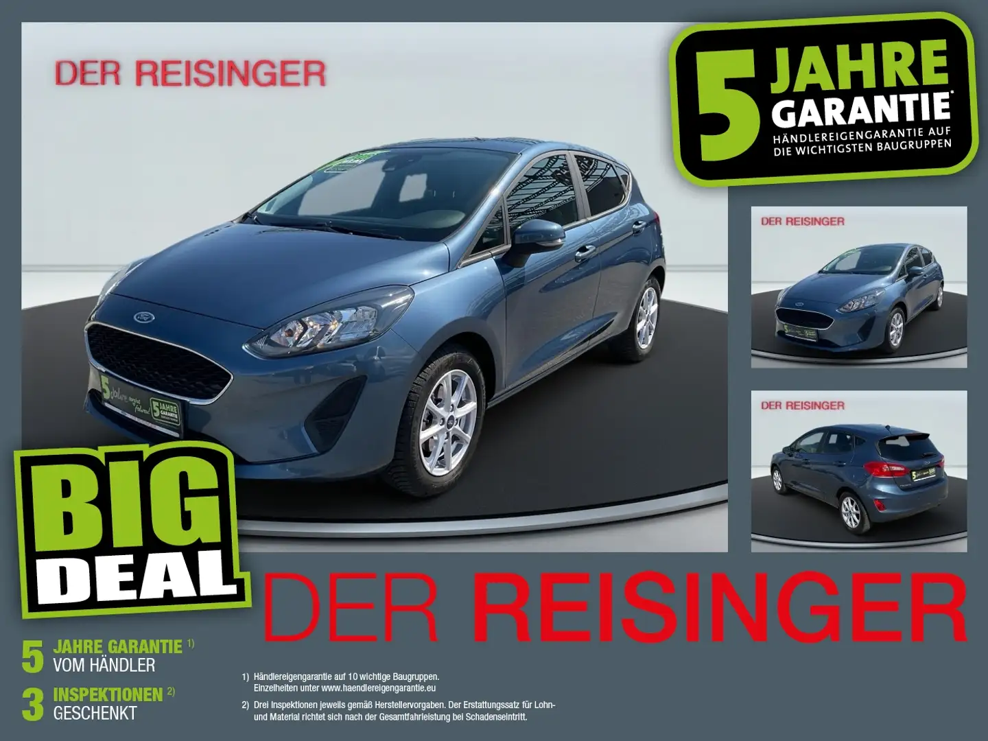 Ford Fiesta Cool & Connect Blau - 1